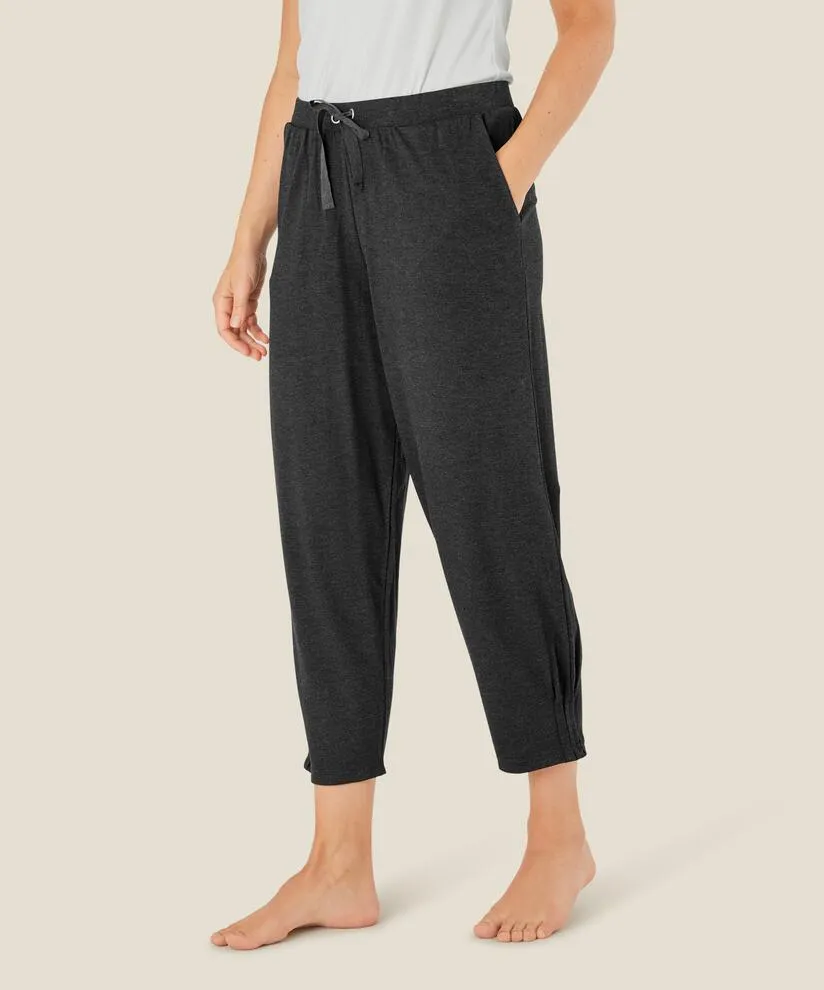 1002638 - MaPersini Trousers - Dark Grey Melange