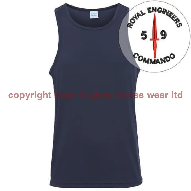 59 Commando Embroidered Sports Vest