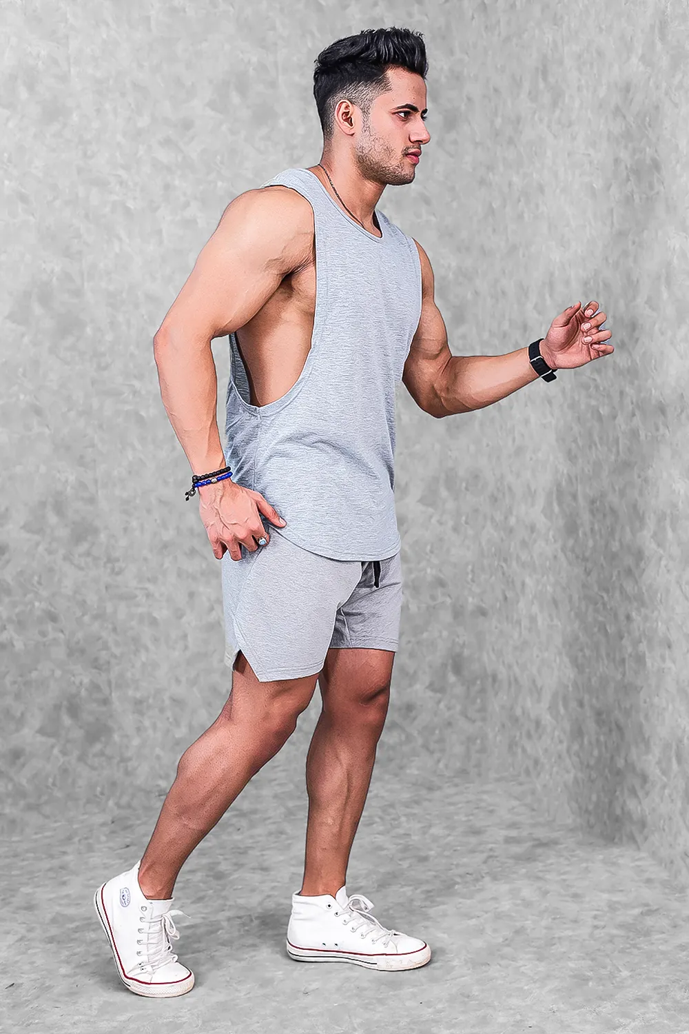 Active Gym Tank Top- Grey