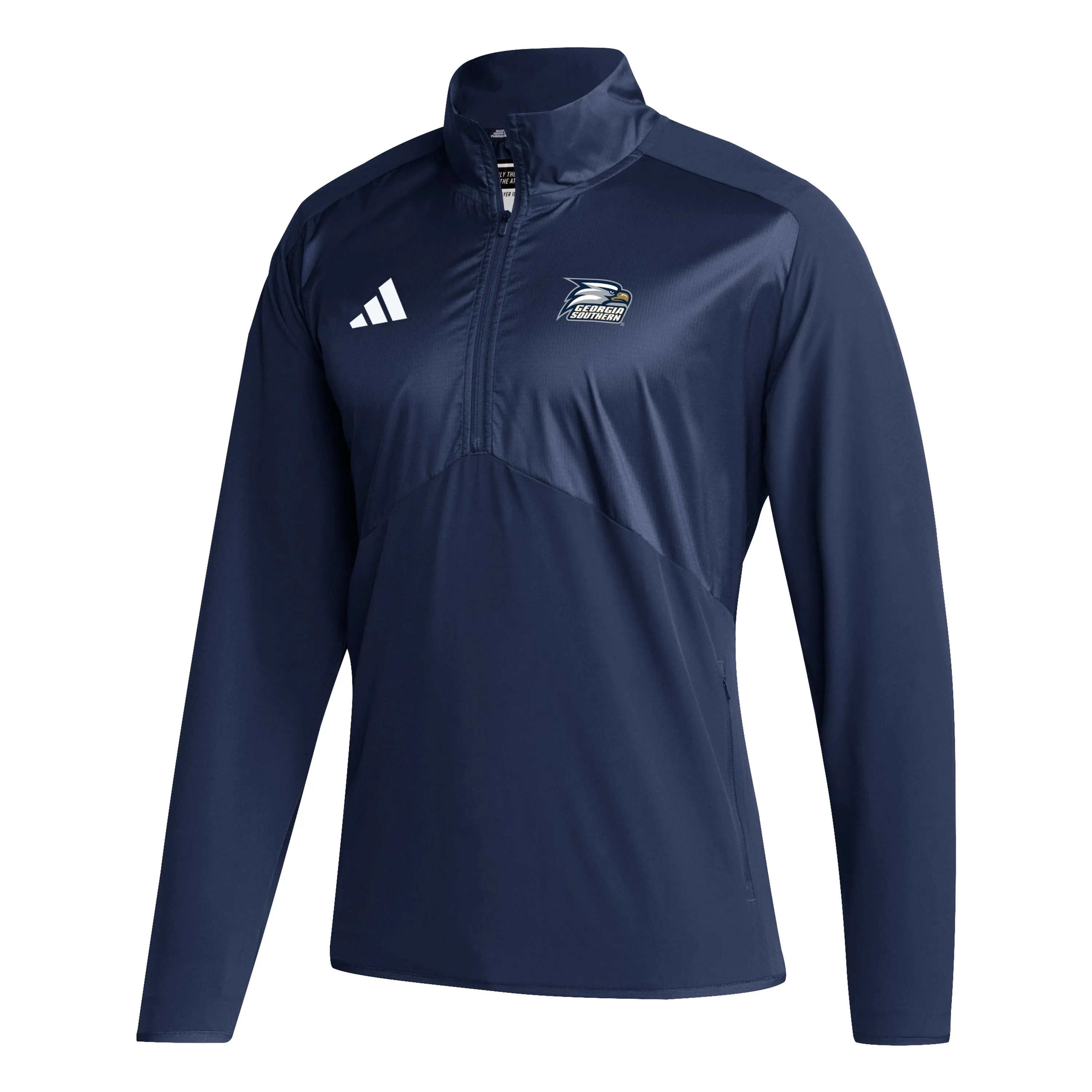 ADIDAS - Sidelines Coach 1/4 Zip - Navy Long Sleeve