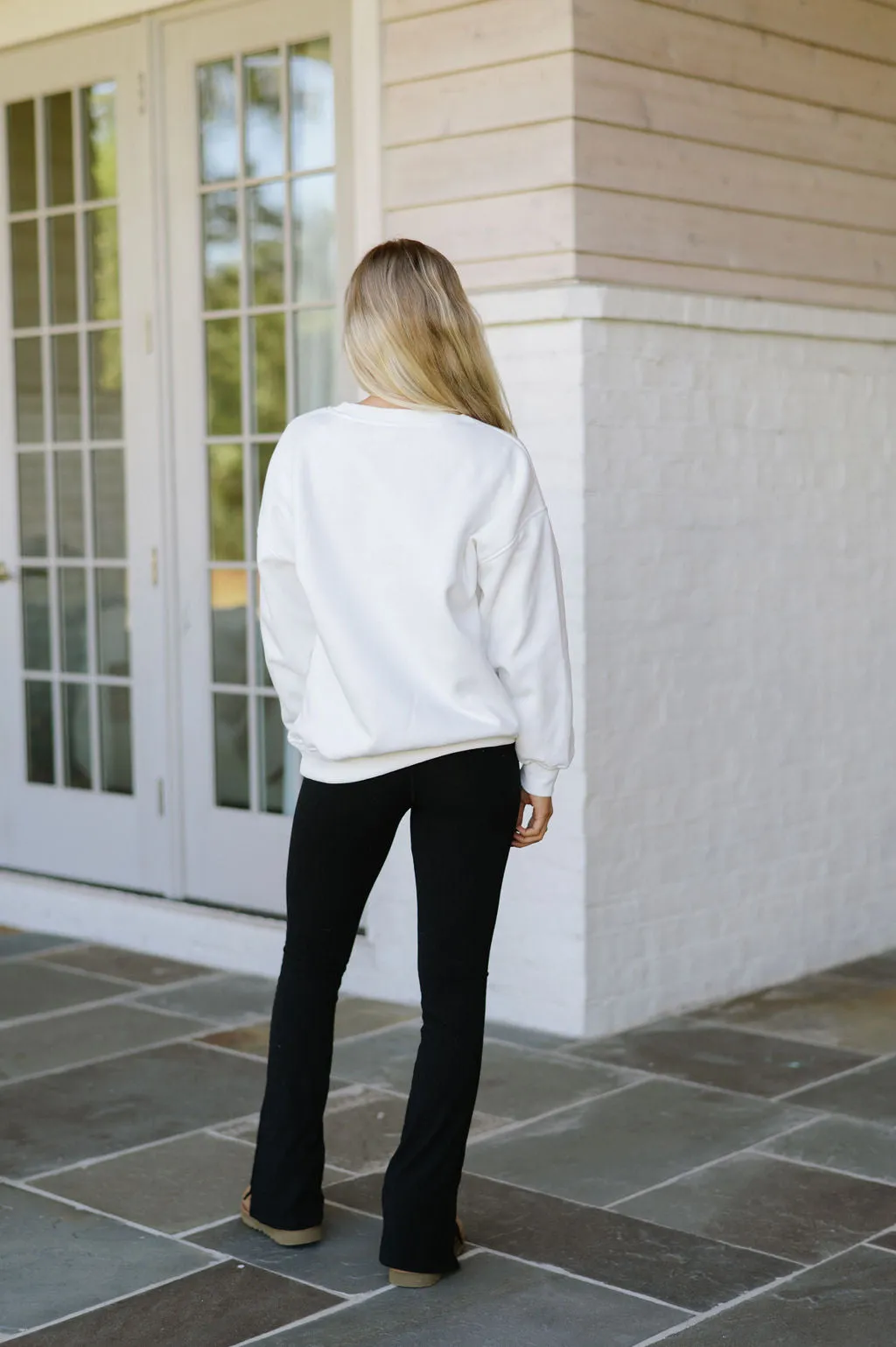 Aspen Ski Club Sweatshirt-White