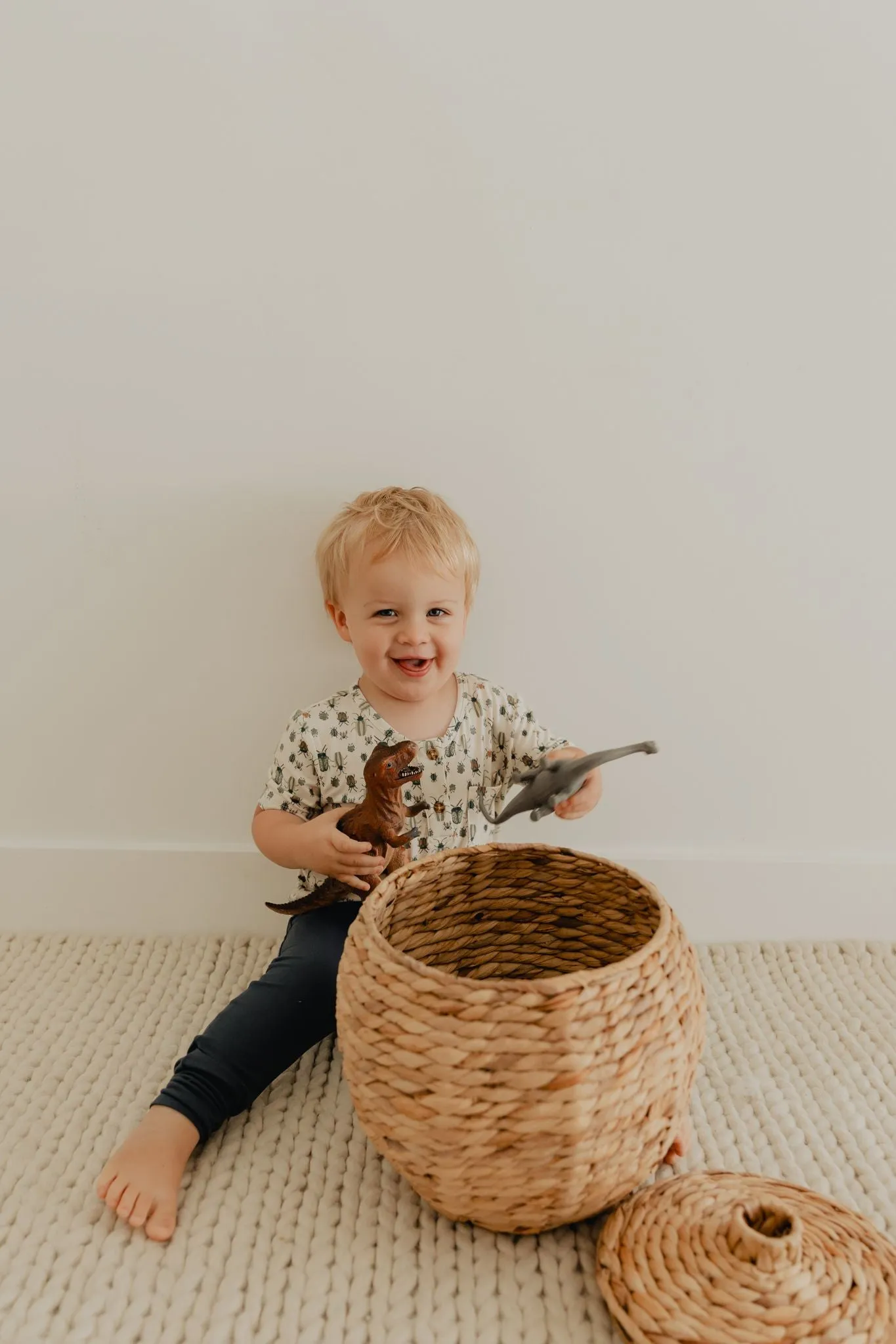 Babysprouts Joggers - Dusty Blue