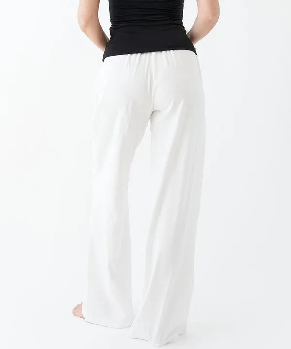 BAMBOO COTTON LINEN PANTS