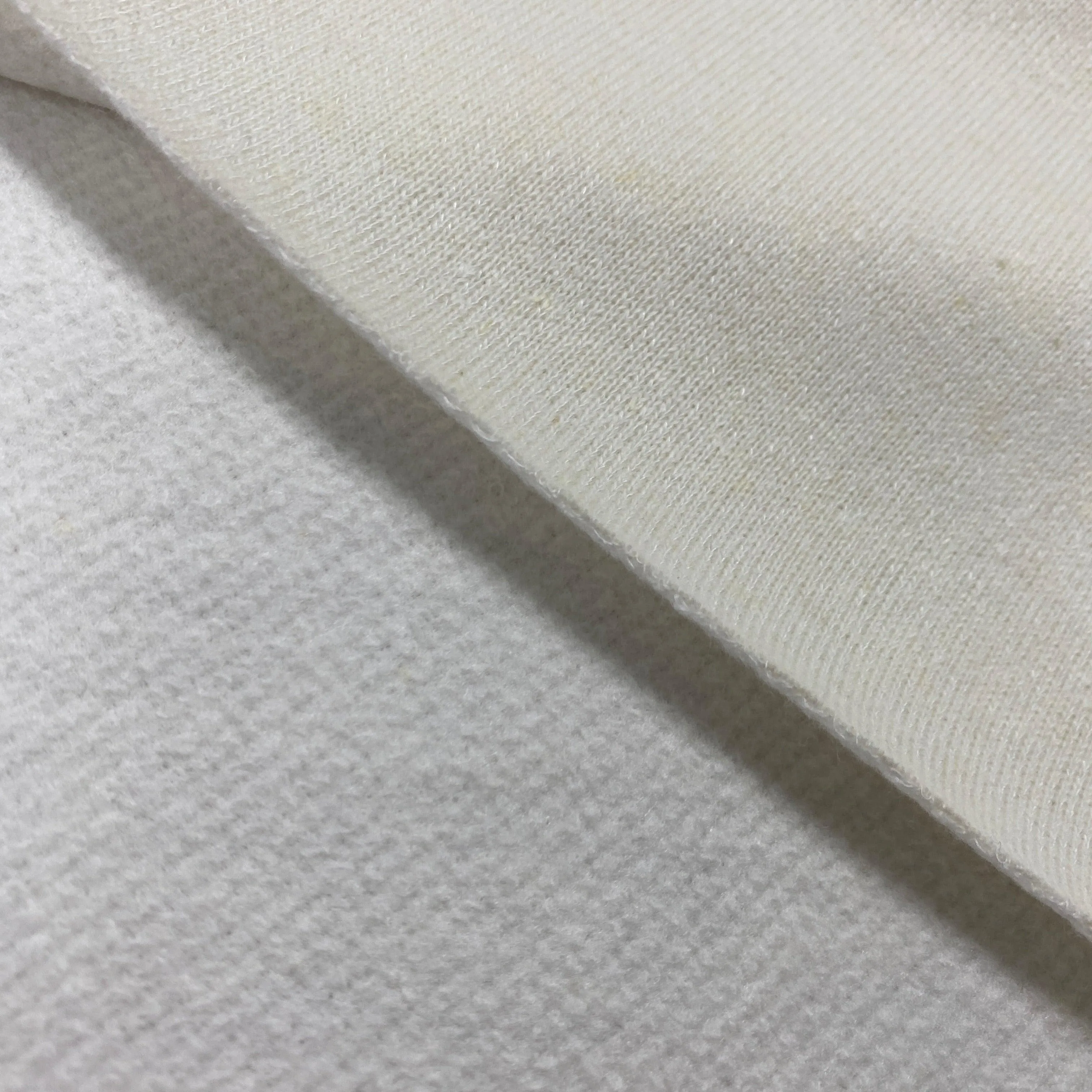 Bamboo Hemp Fleece Fabric- 400 GSM, $10.88/yd - Rolls