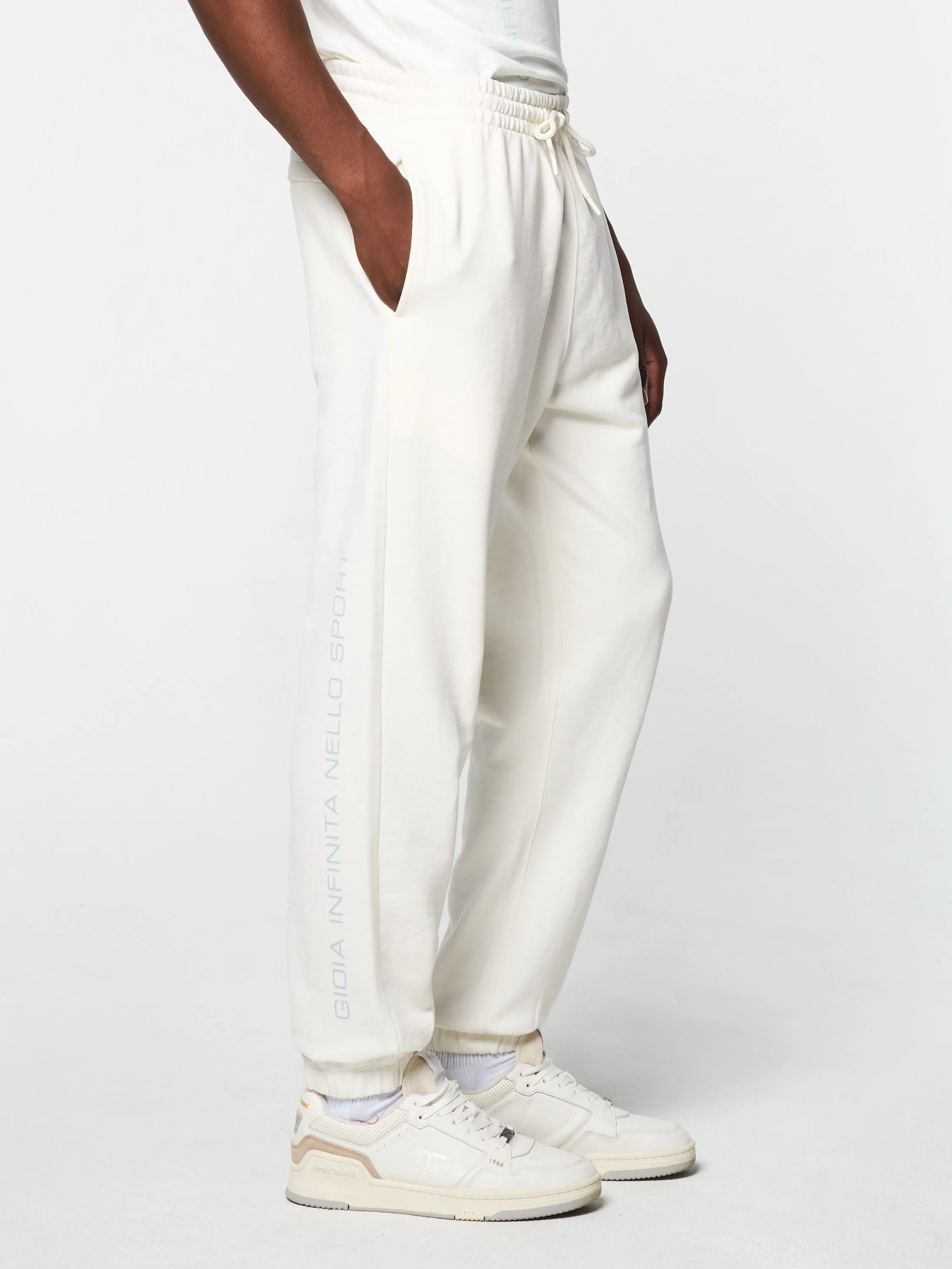 Bari Graphic Sweatpant- Gardenia