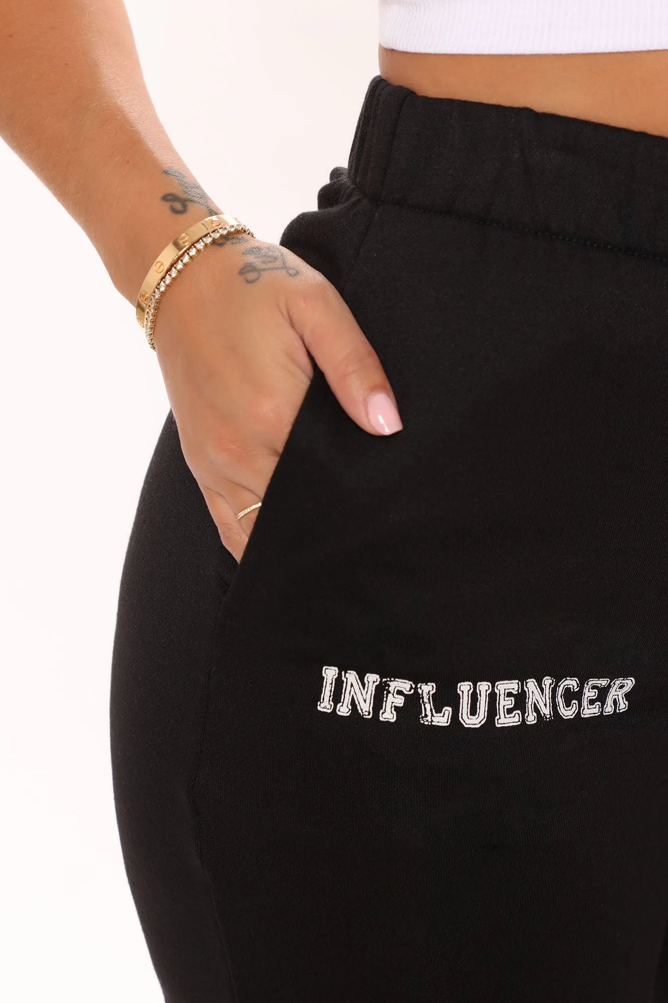 Be A Good Influence Jogger - Black/combo