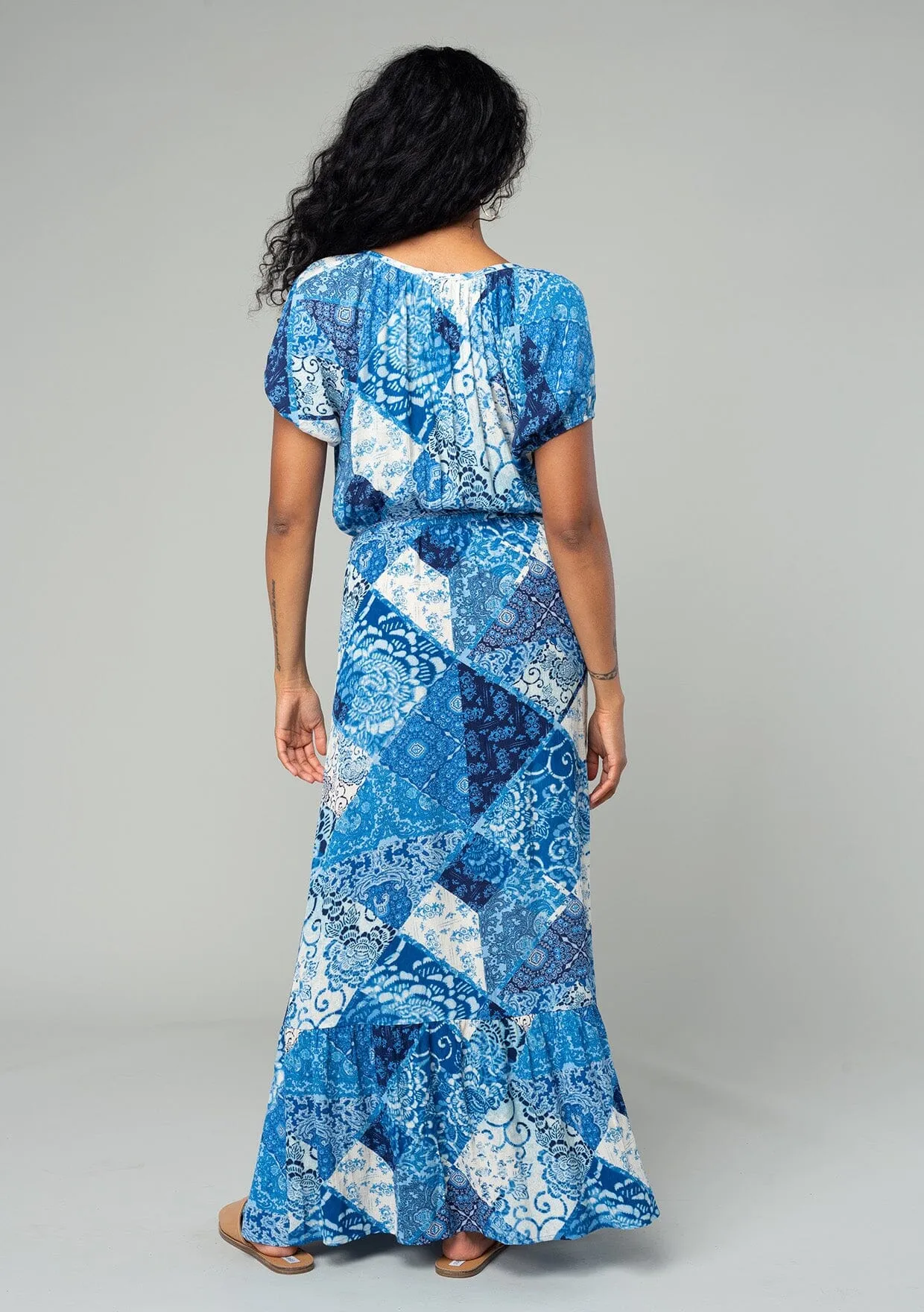 Bedford Patchwork Maxi Dress