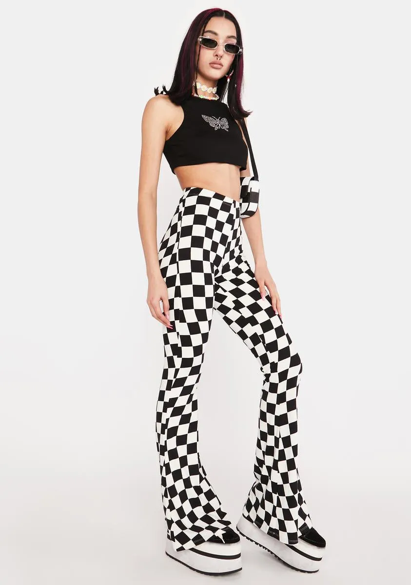 Beg To Differ Checkered Pants