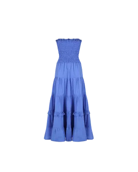 BIRD MAXI DRESS PERIWINKLE