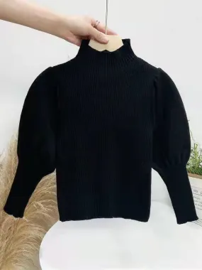 Black Goes With Everything Rib Knit Top