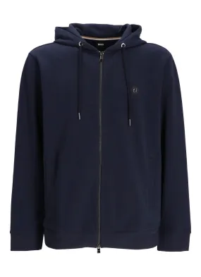 Boss Full-Zip Hooded Sweatshirt - Blue