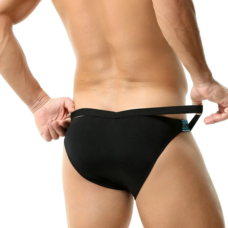 Breathable Elastic Waist Hollow Brief