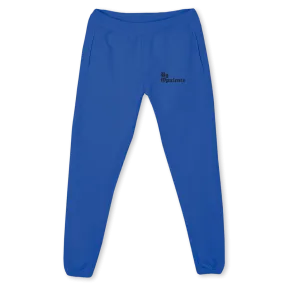 BYOPULENCEPANTBLUE Cobalt Blue Sweatpants.