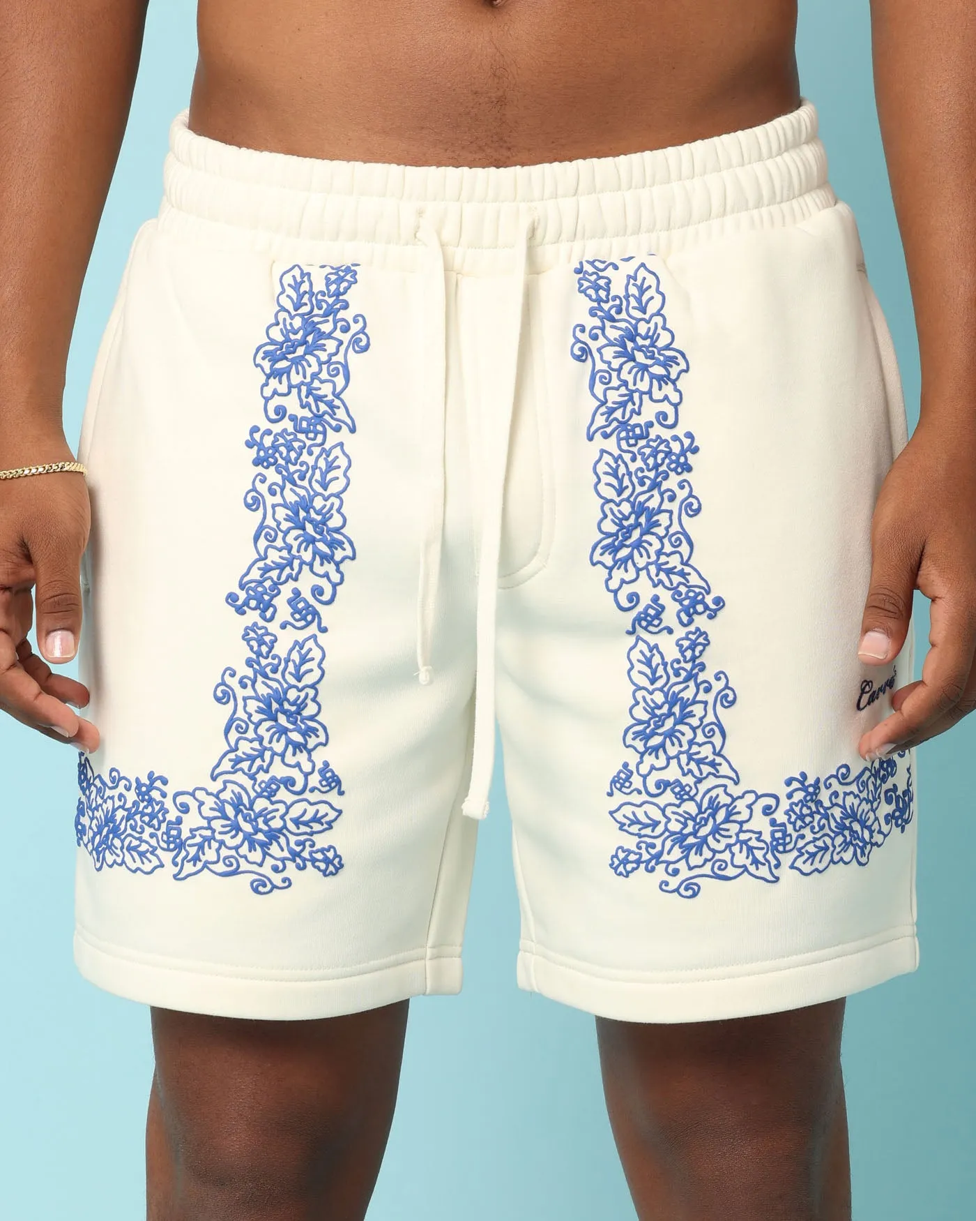 Carré Botanical Sweat Shorts Off White