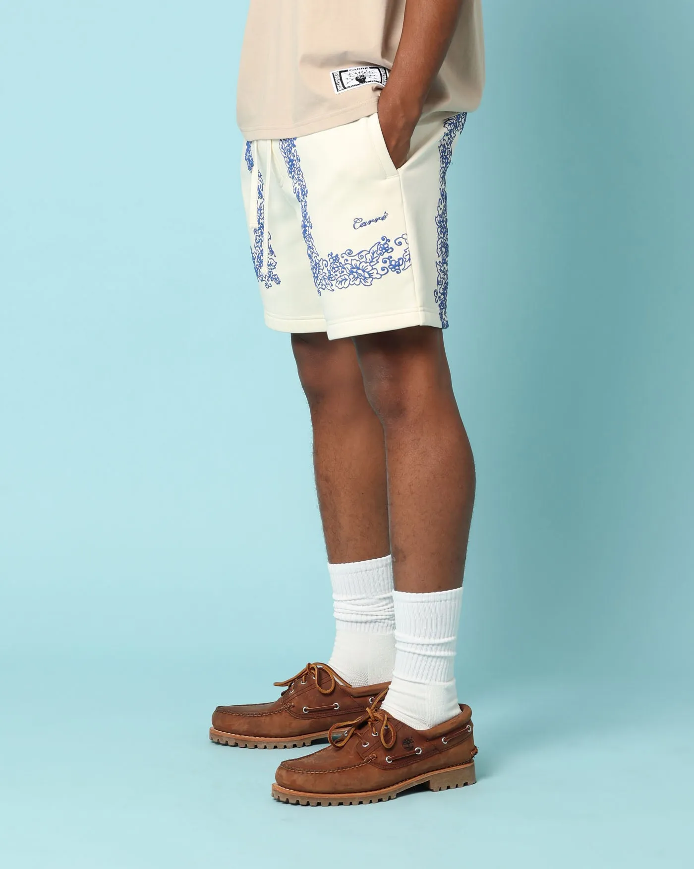 Carré Botanical Sweat Shorts Off White