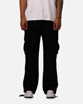 Carre Baggy Cargo Sweatpants Black