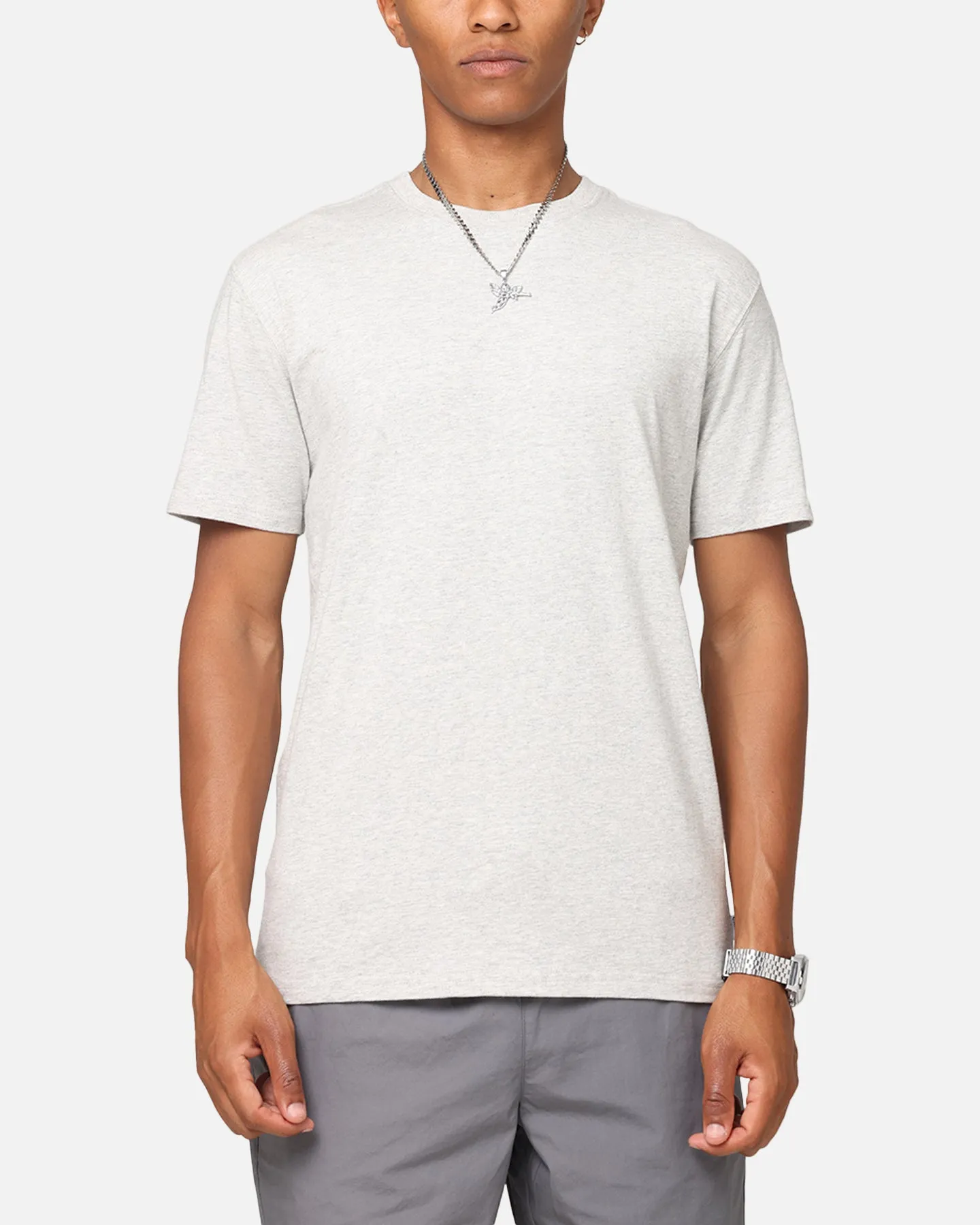 Carre Blanc Form T-Shirt Grey Marle