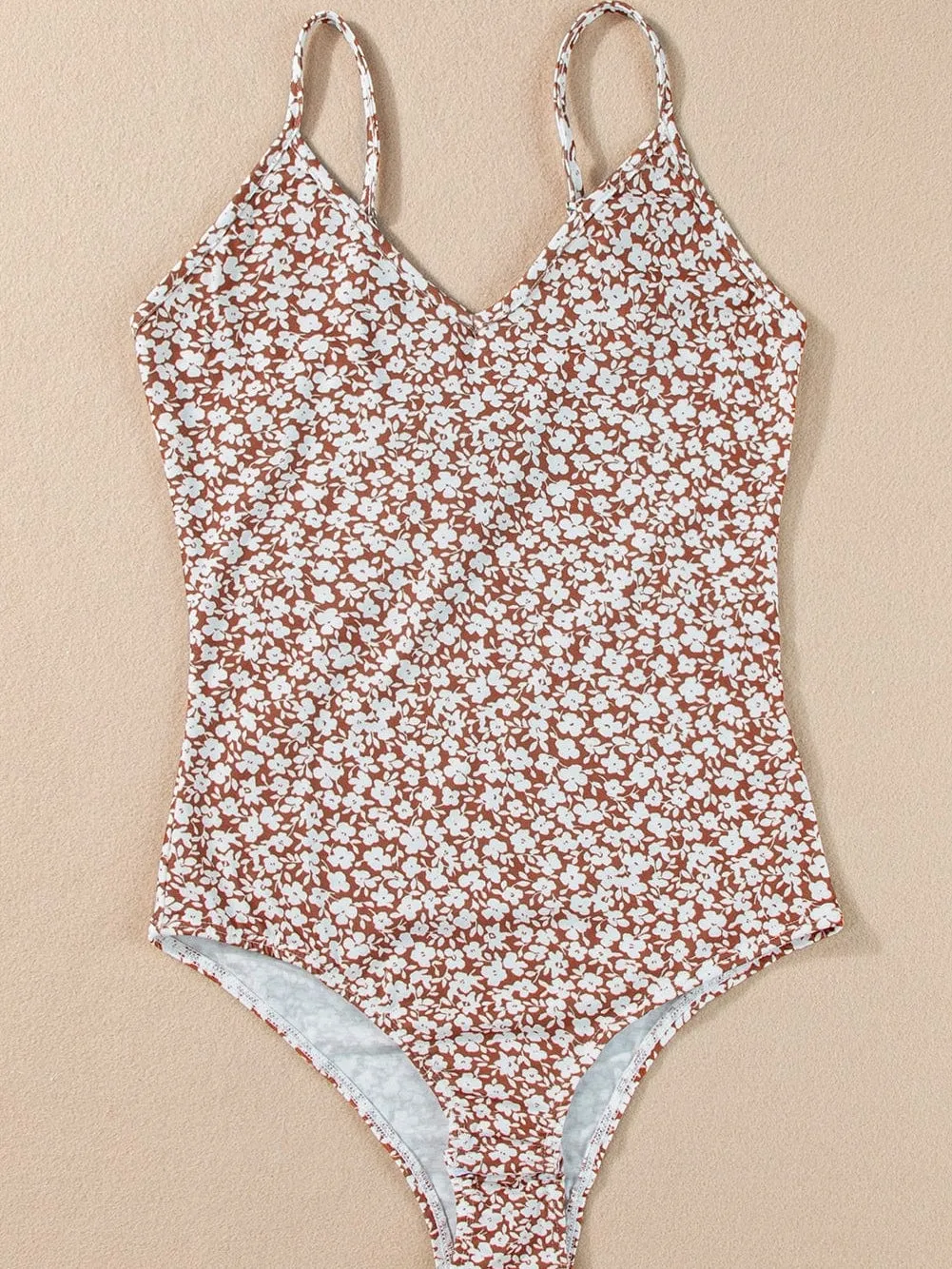 Casual Floral Bodysuit