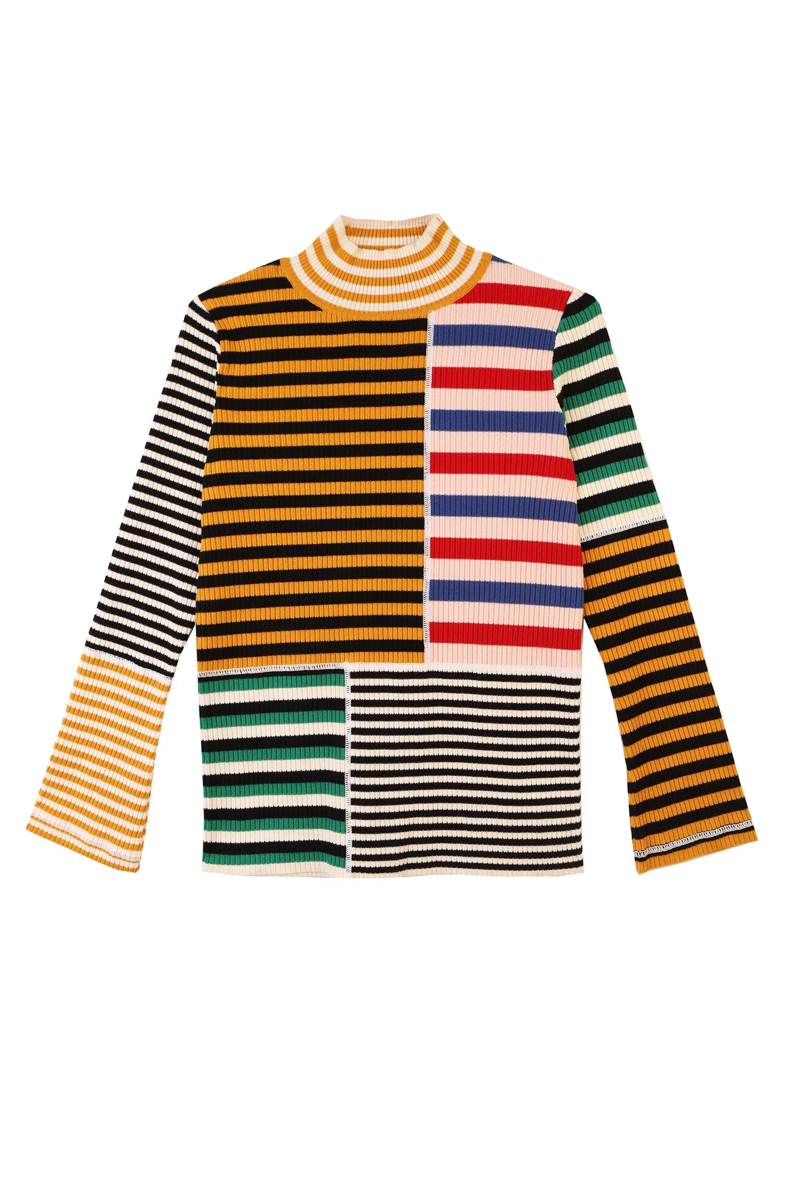 Cecil Top Multi Stripe