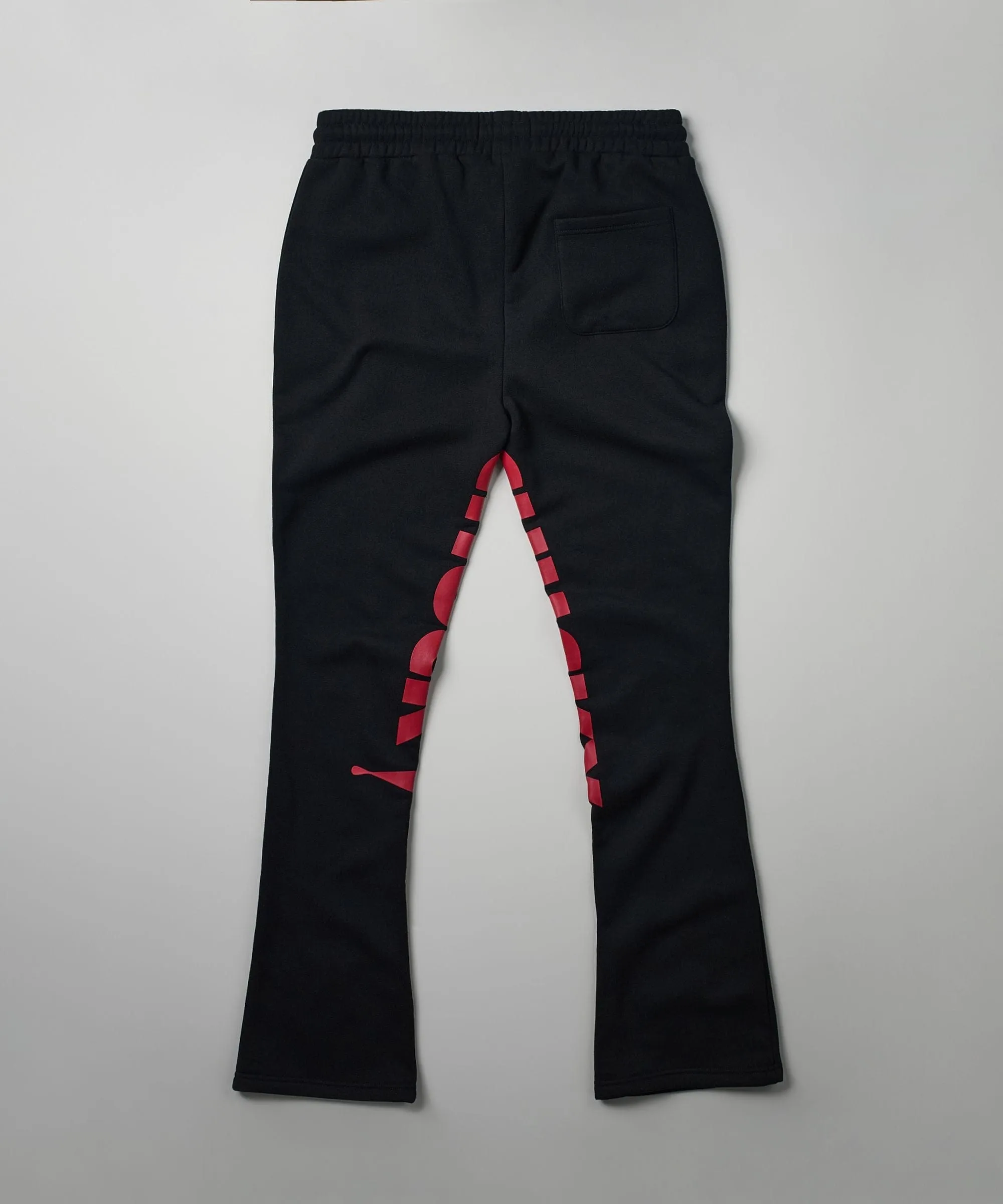 Chucky Flare Fleece Pants - Black