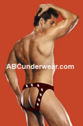 Colonel Studded Cire - Backless Underwear - Mens