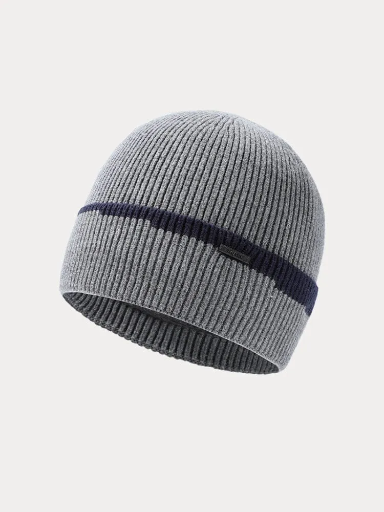 Comfy Fleece Lined Knit Beanie