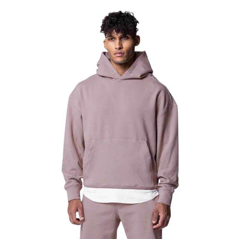 Cotton Solid Color Hoodie