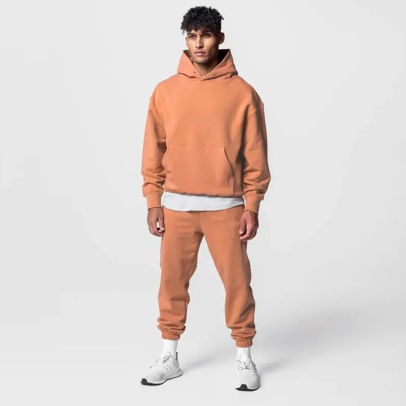 Cotton Solid Color Hoodie