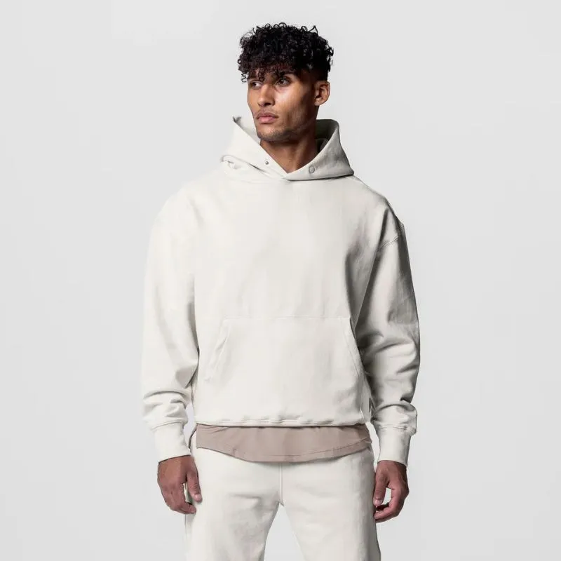 Cotton Solid Color Hoodie