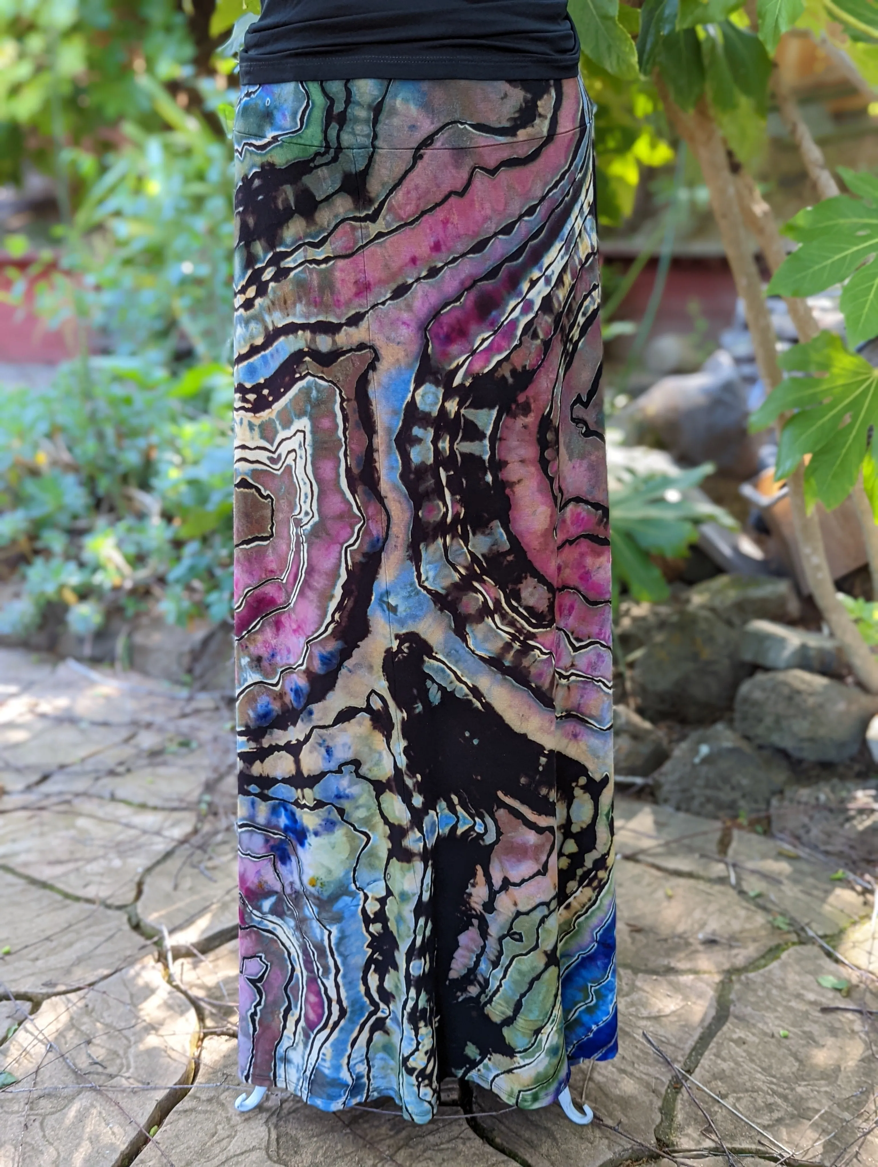 Custom Reverse Geode Maxi Skirt, Geode Tunic and Geode Midi Skirt for Lisa