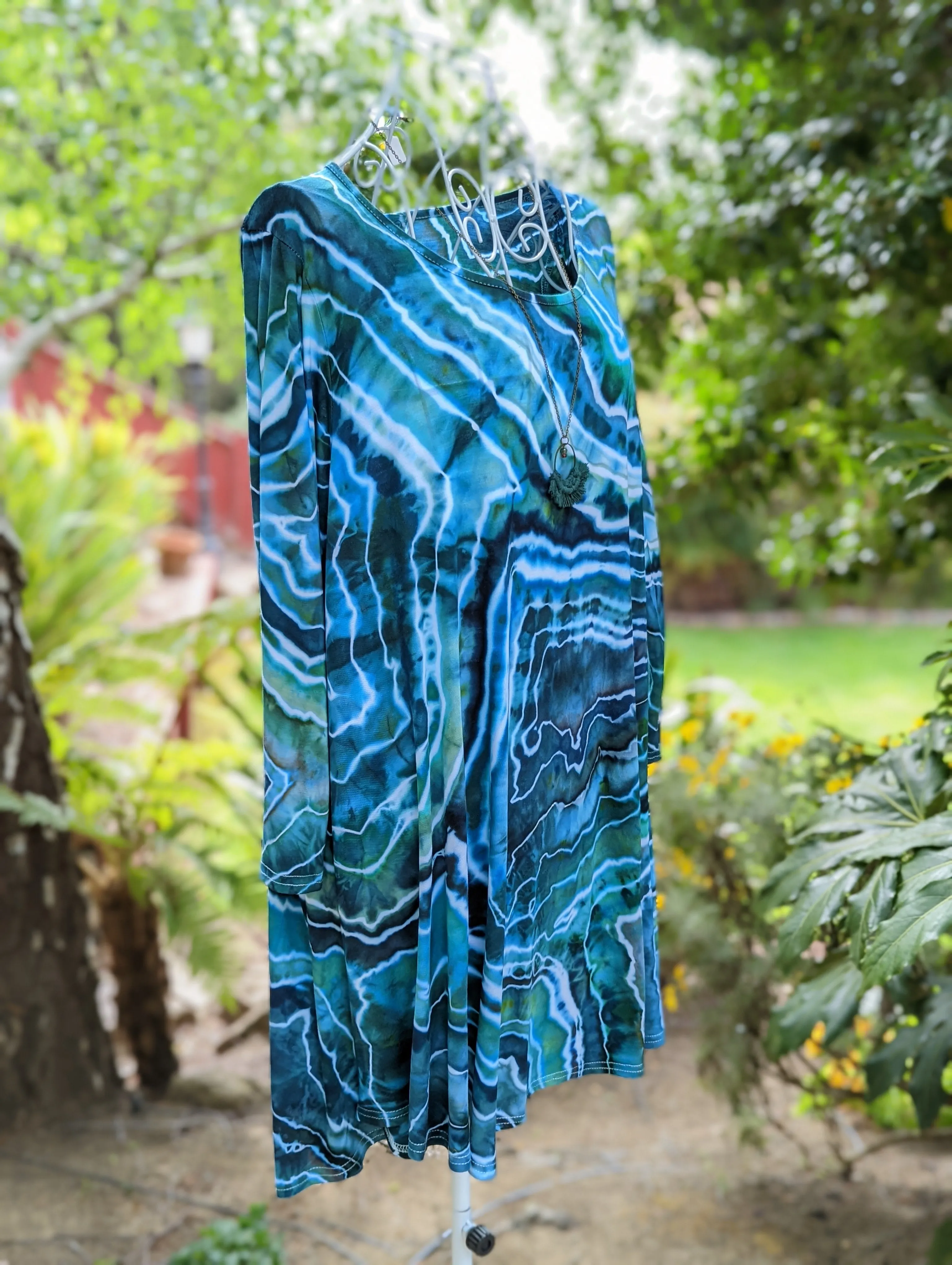 Custom Reverse Geode Maxi Skirt, Geode Tunic and Geode Midi Skirt for Lisa