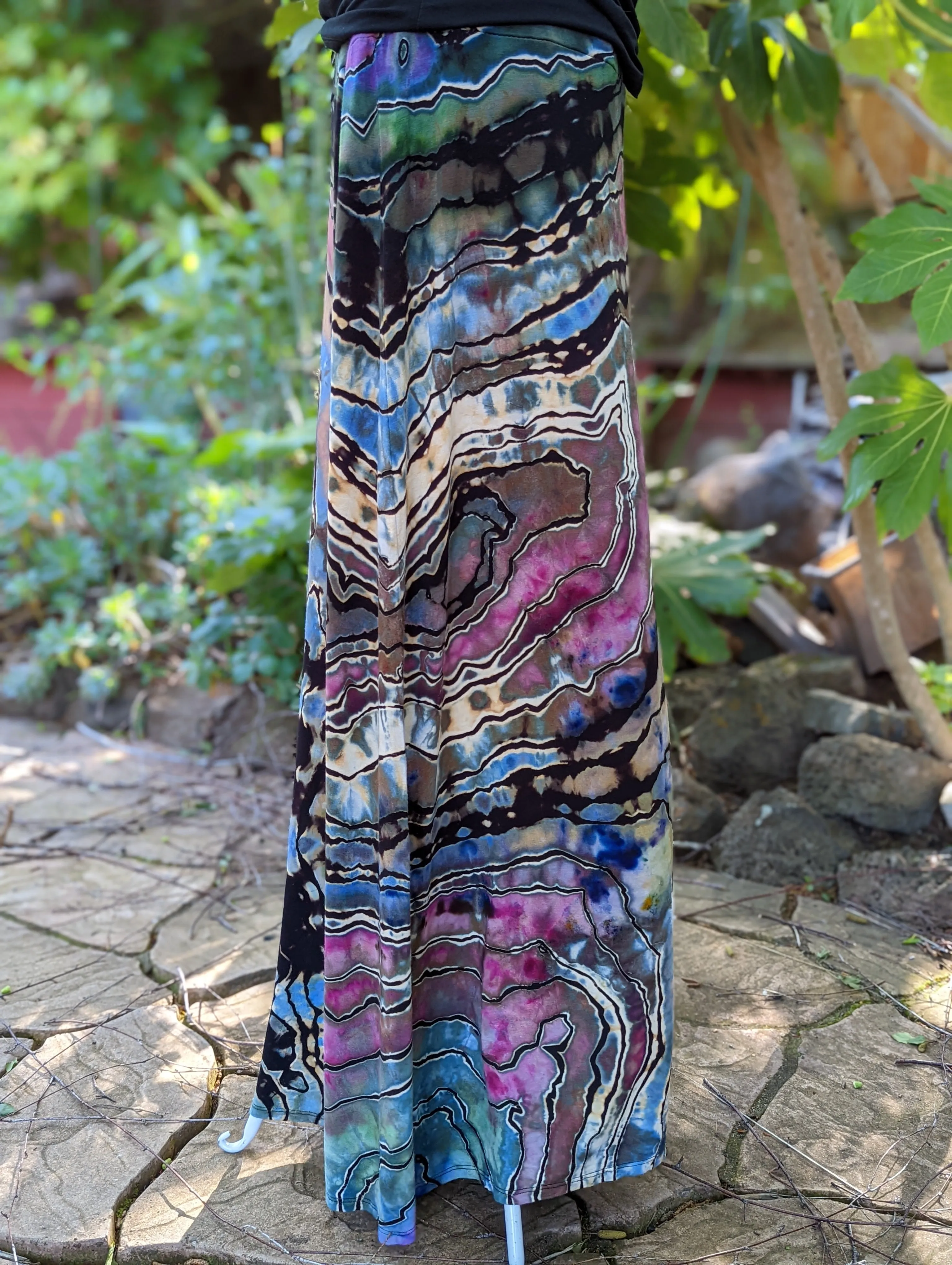 Custom Reverse Geode Maxi Skirt, Geode Tunic and Geode Midi Skirt for Lisa