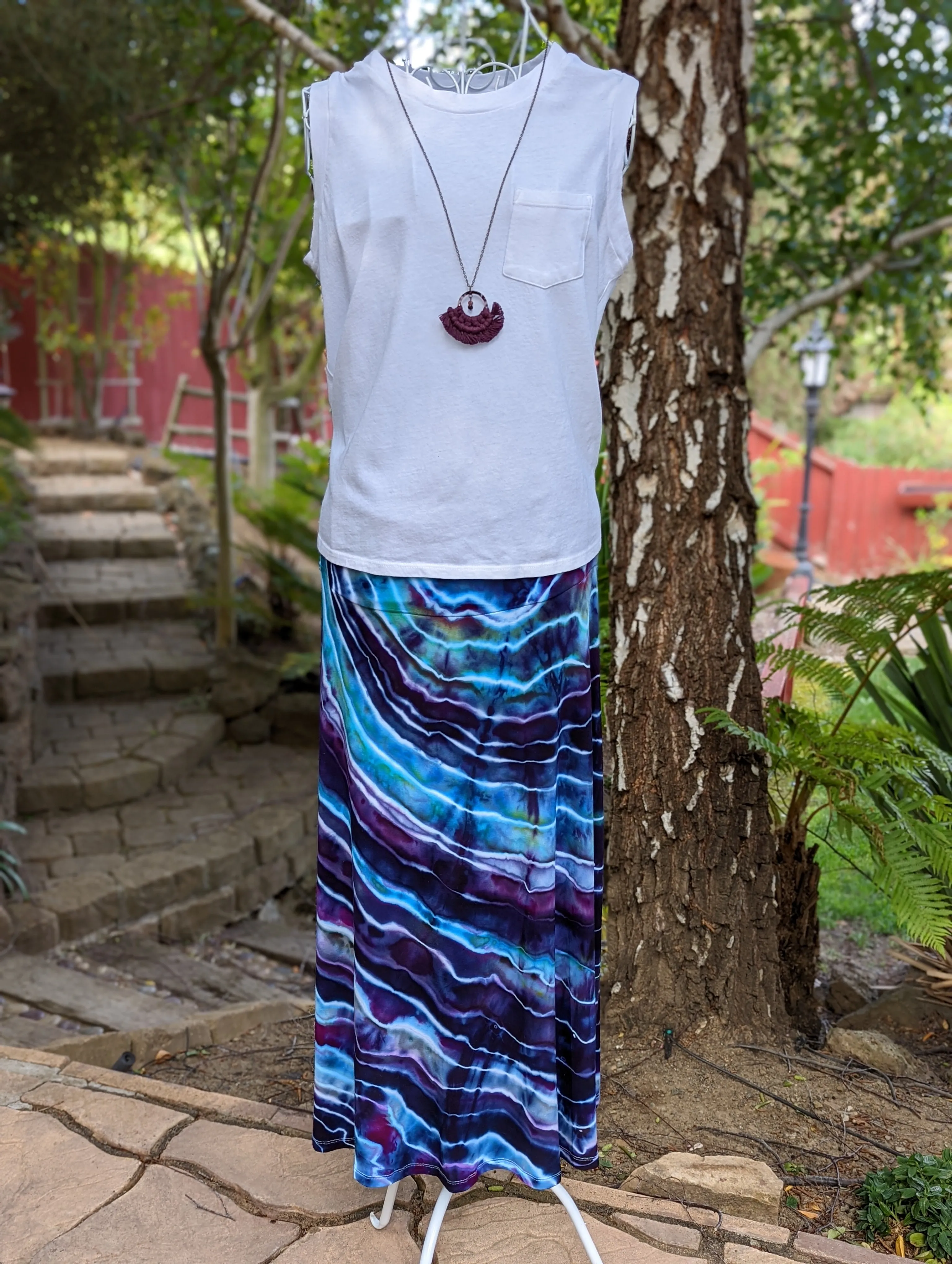 Custom Reverse Geode Maxi Skirt, Geode Tunic and Geode Midi Skirt for Lisa