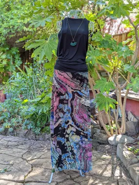 Custom Reverse Geode Maxi Skirt, Geode Tunic and Geode Midi Skirt for Lisa