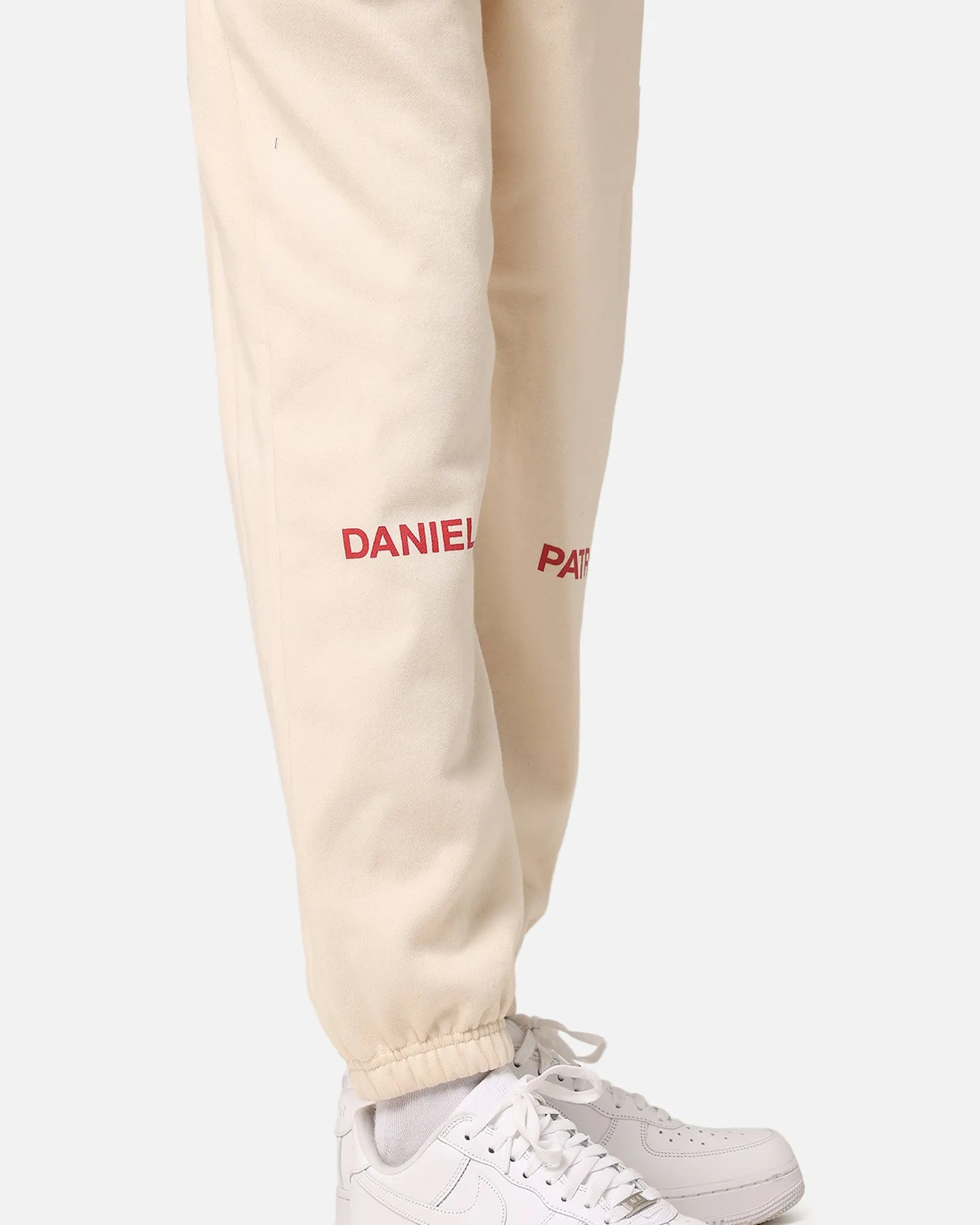 Daniel Patrick Surplus Logo Sweatpants Cream/Maroon