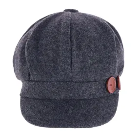 David & Young Women's Brushed Knit Jersey Cabbie Hat