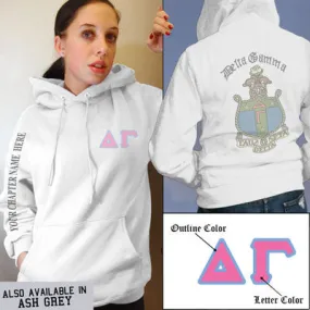 Delta Gamma Crest Hoodie - G185 - SUB