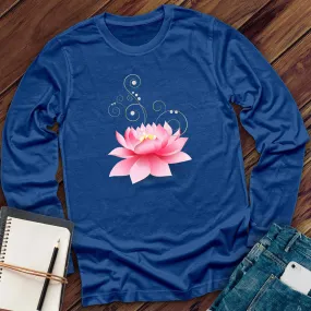 Diamond Pink Lotus Long Sleeve