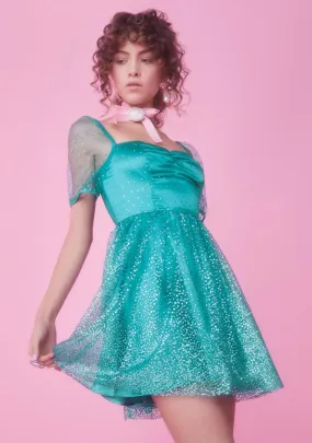 Diamonds Are Forever Babydoll Dress