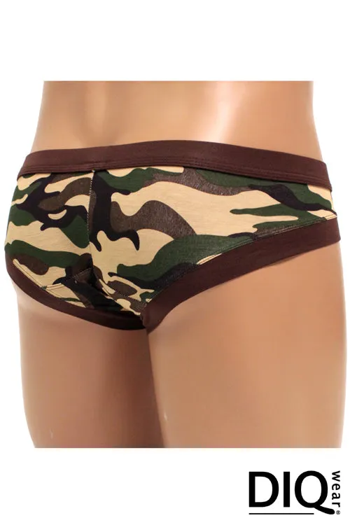 DIQ &reg; Commander Camo Underwear Brief