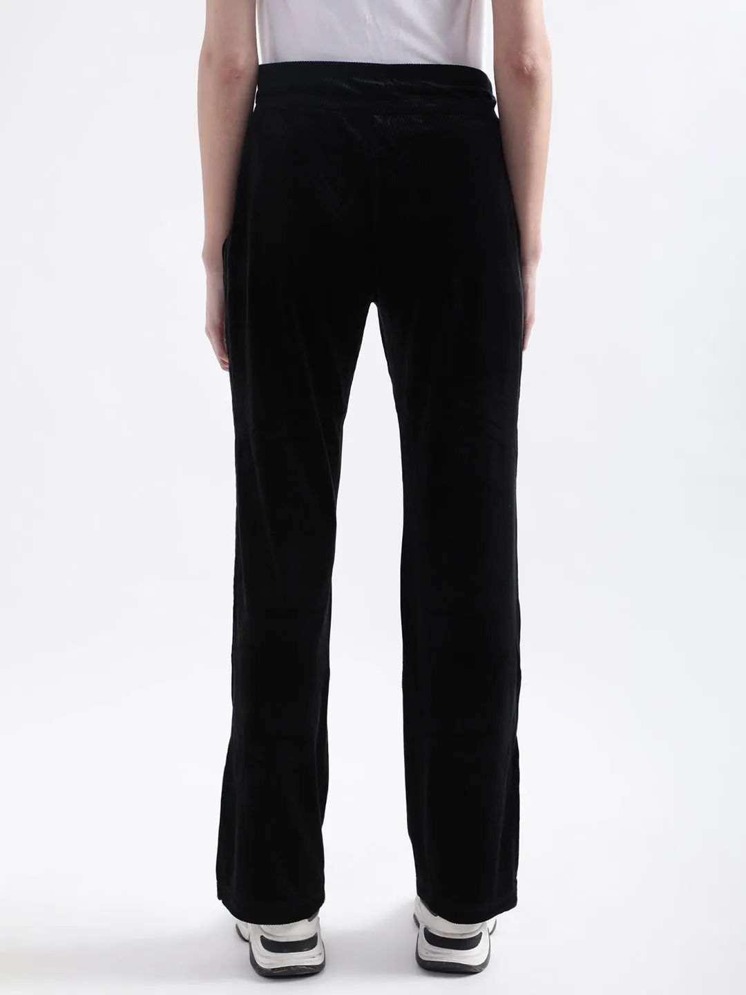 DKNY Women Black Regular Fit Sweatpant