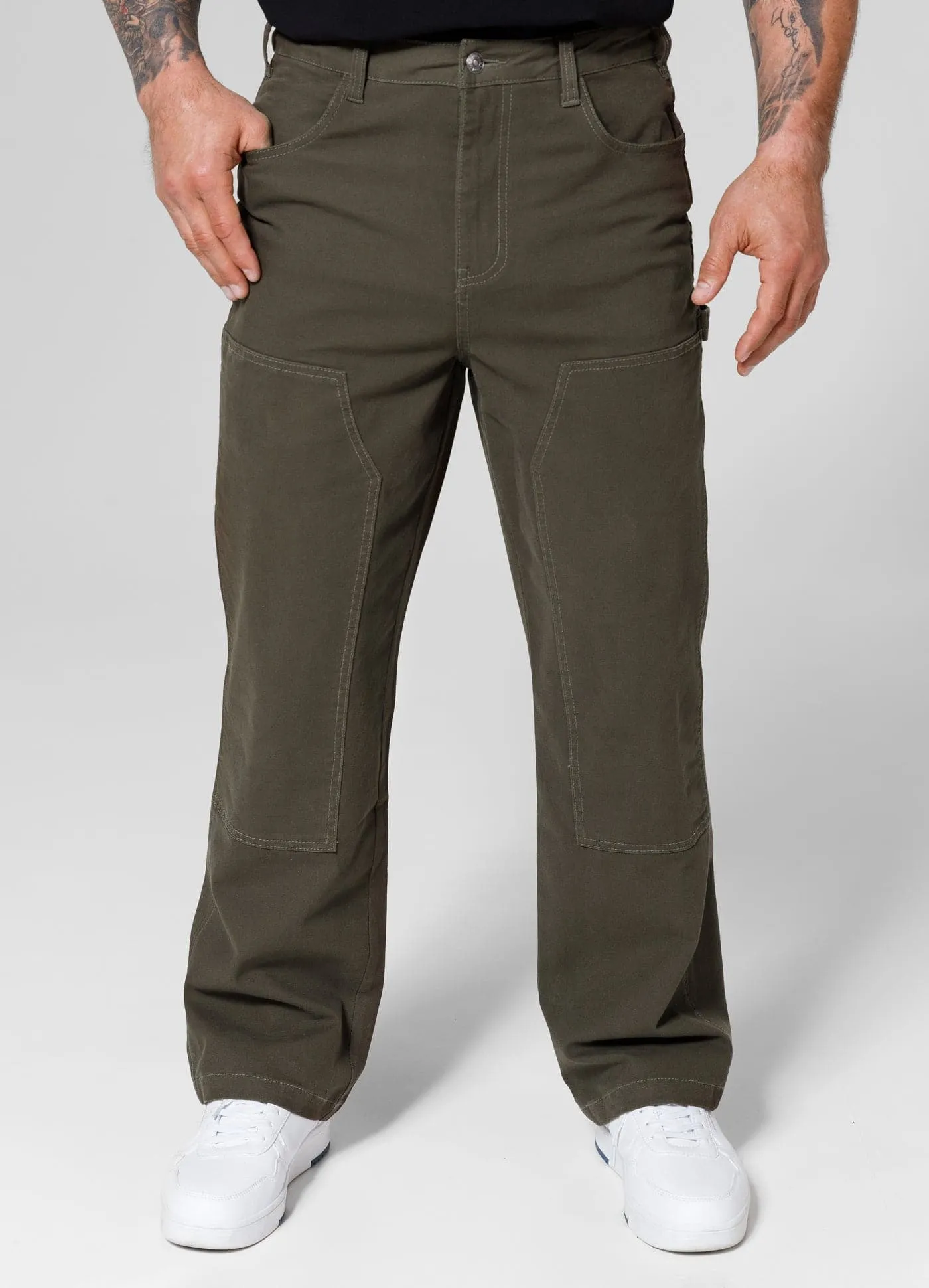 DOGWOOD Olive Baggy Pants