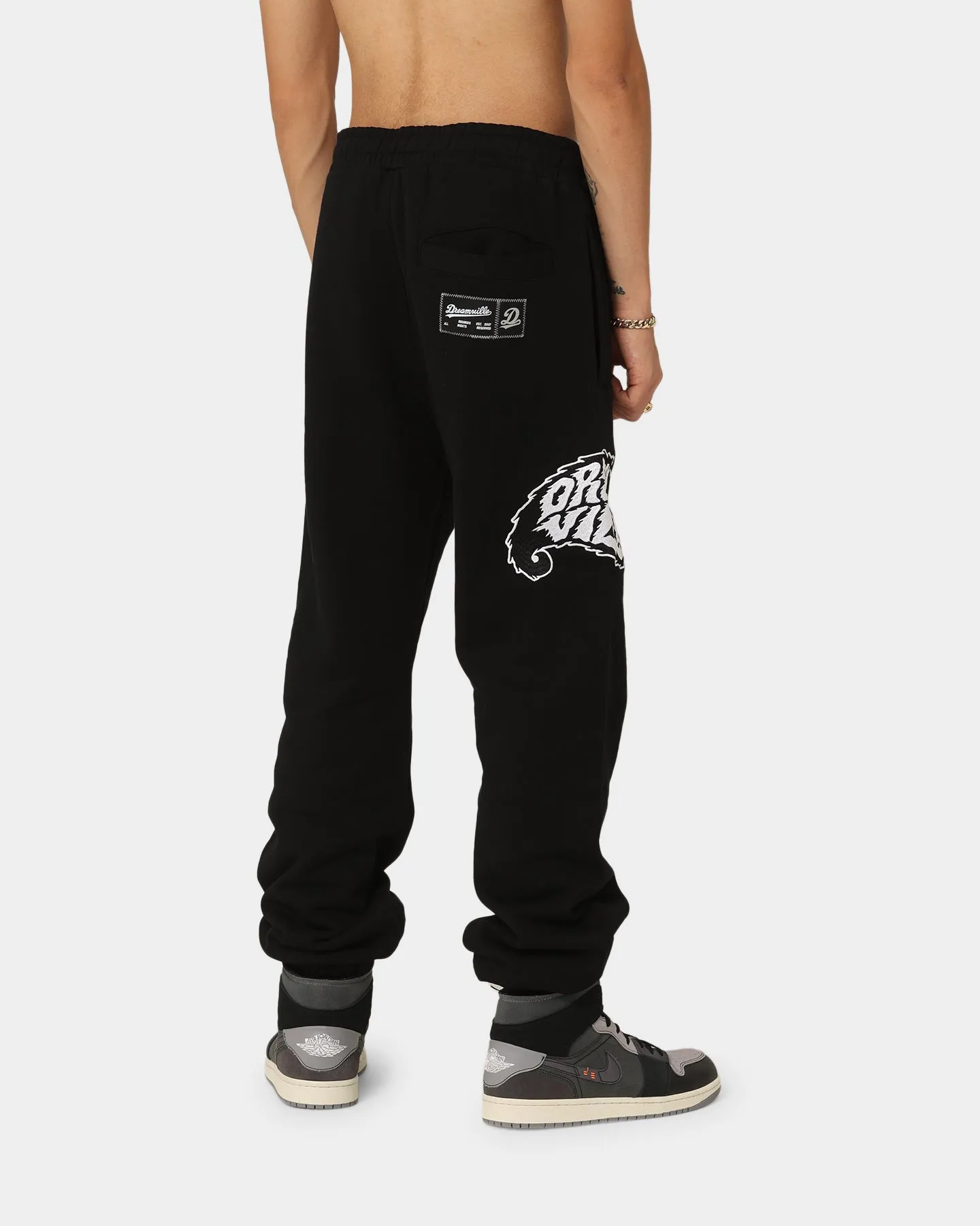 Dreamville Paisley All Over Sweatpants Black