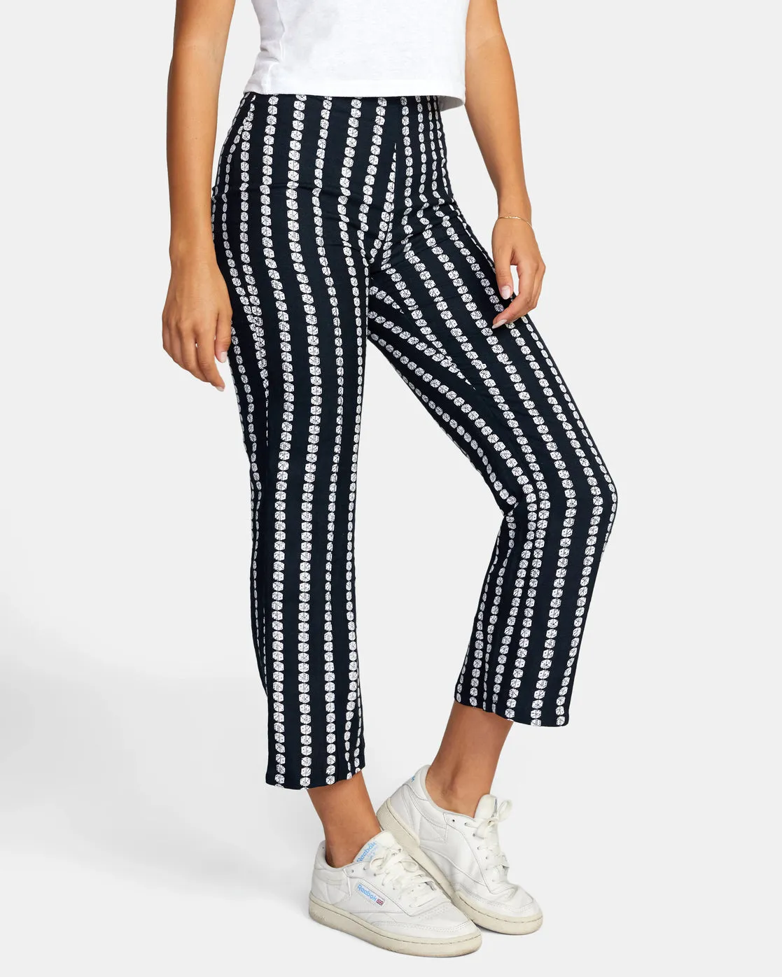 Drip High-Waisted Pants - RVCA Black