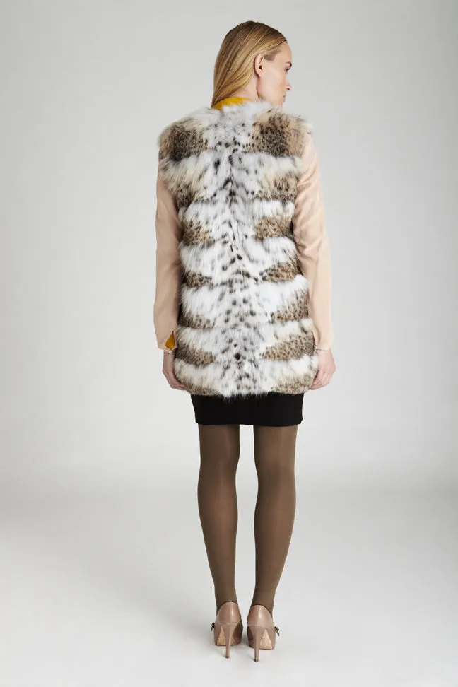 Ena Lynx Fur Vest