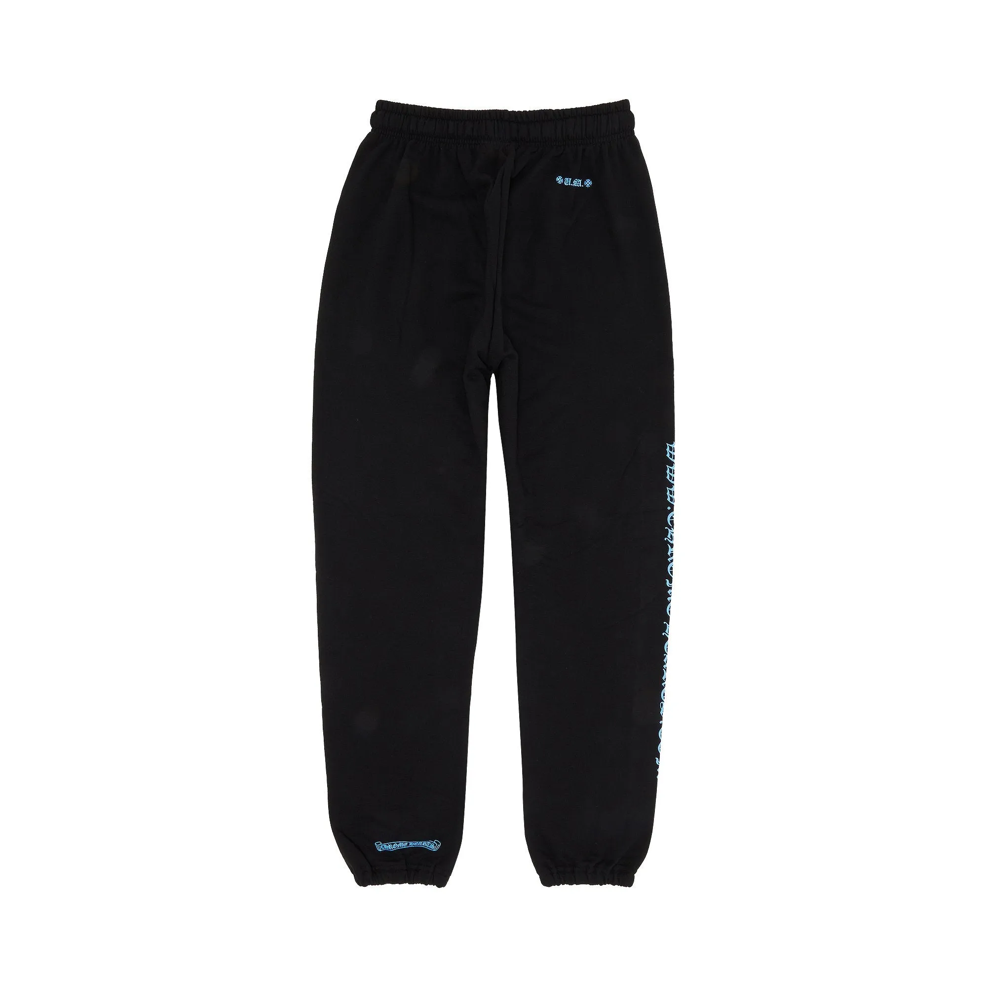 Exclusive Chrome Hearts Online sweatpants, black/blue