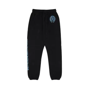 Exclusive Chrome Hearts Online sweatpants, black/blue