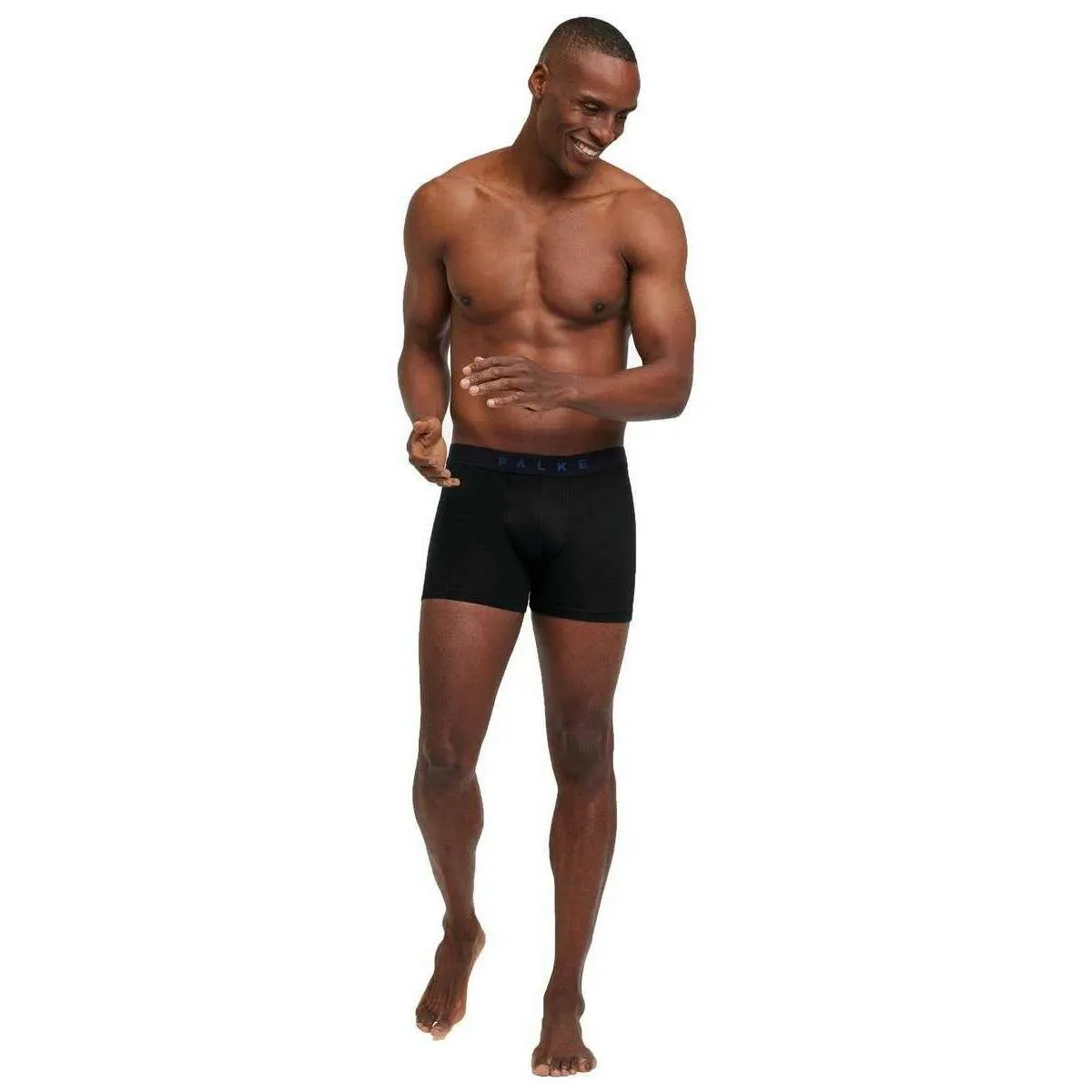 Falke Daily Comfort 2 Pack Boxer Brief - Black/Blue