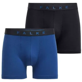 Falke Daily Comfort 2 Pack Boxer Brief - Black/Blue