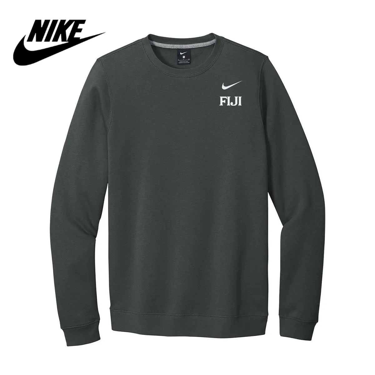 FIJI Nike Embroidered Crewneck